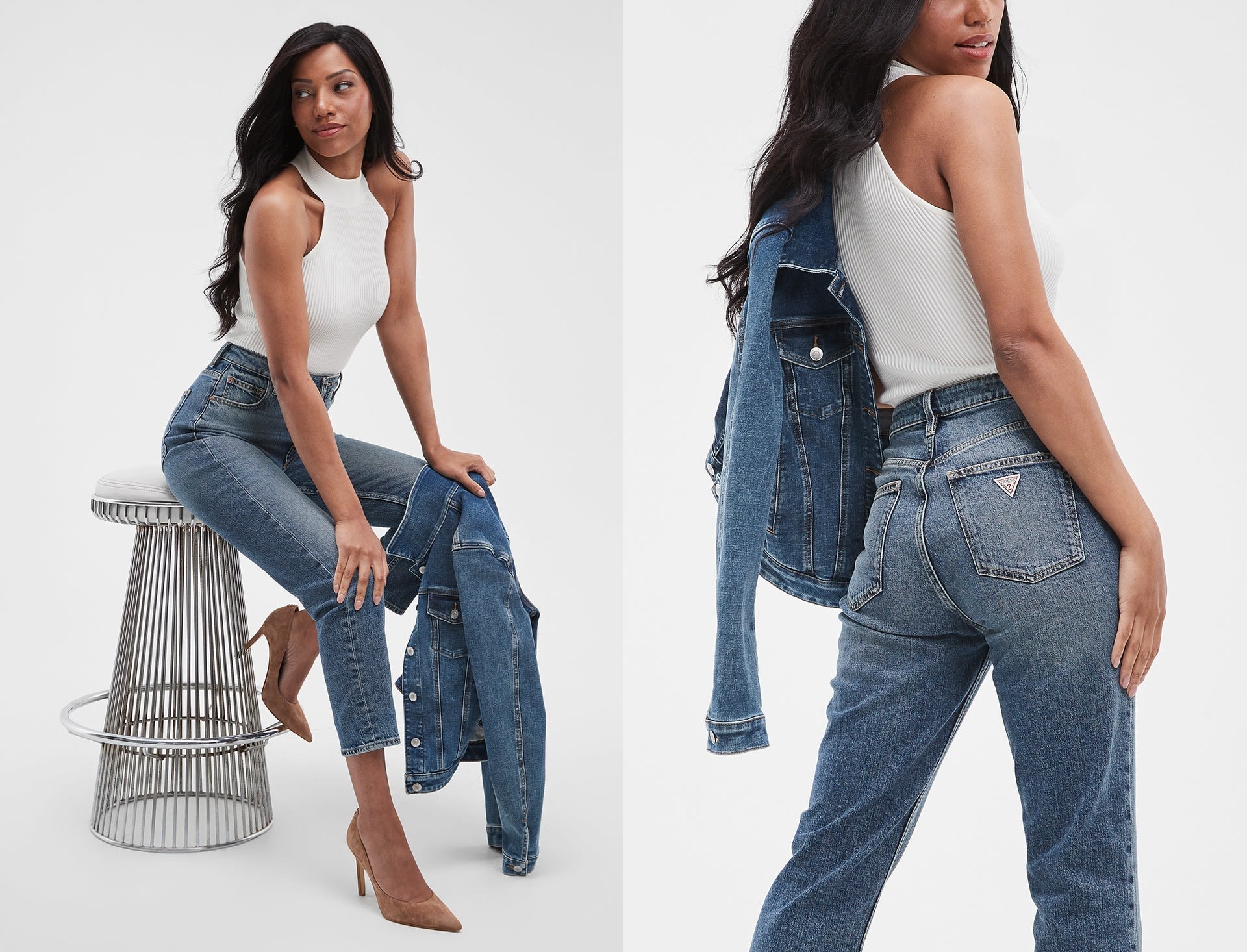 Guess jeans on sale outfit